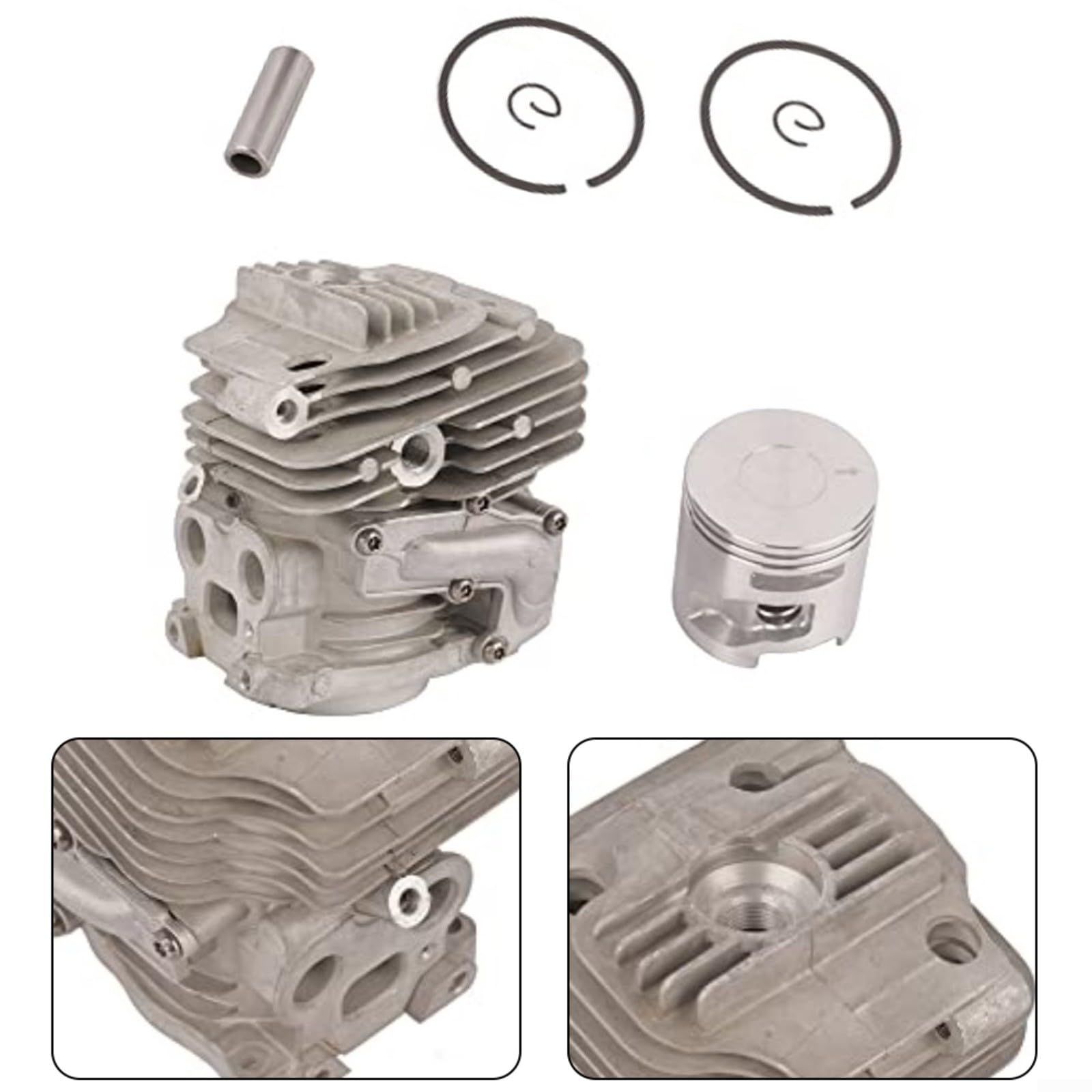 Zestaw cylindrów 51 mm kompatybilny z K760 II, K760 Active II & K770, zastępuje 581476102/581476103, w zestawie tłoki, pierścienie i sworzeń do naprawy pił łańcuchowych