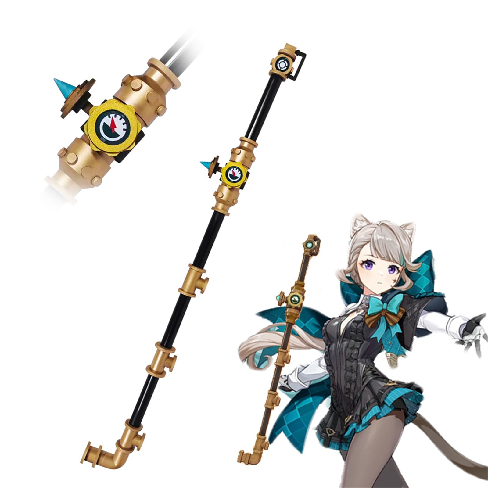 Amazon.co.jp: コスプレ道具 原神 リネット サーンドルの渡し守 武器