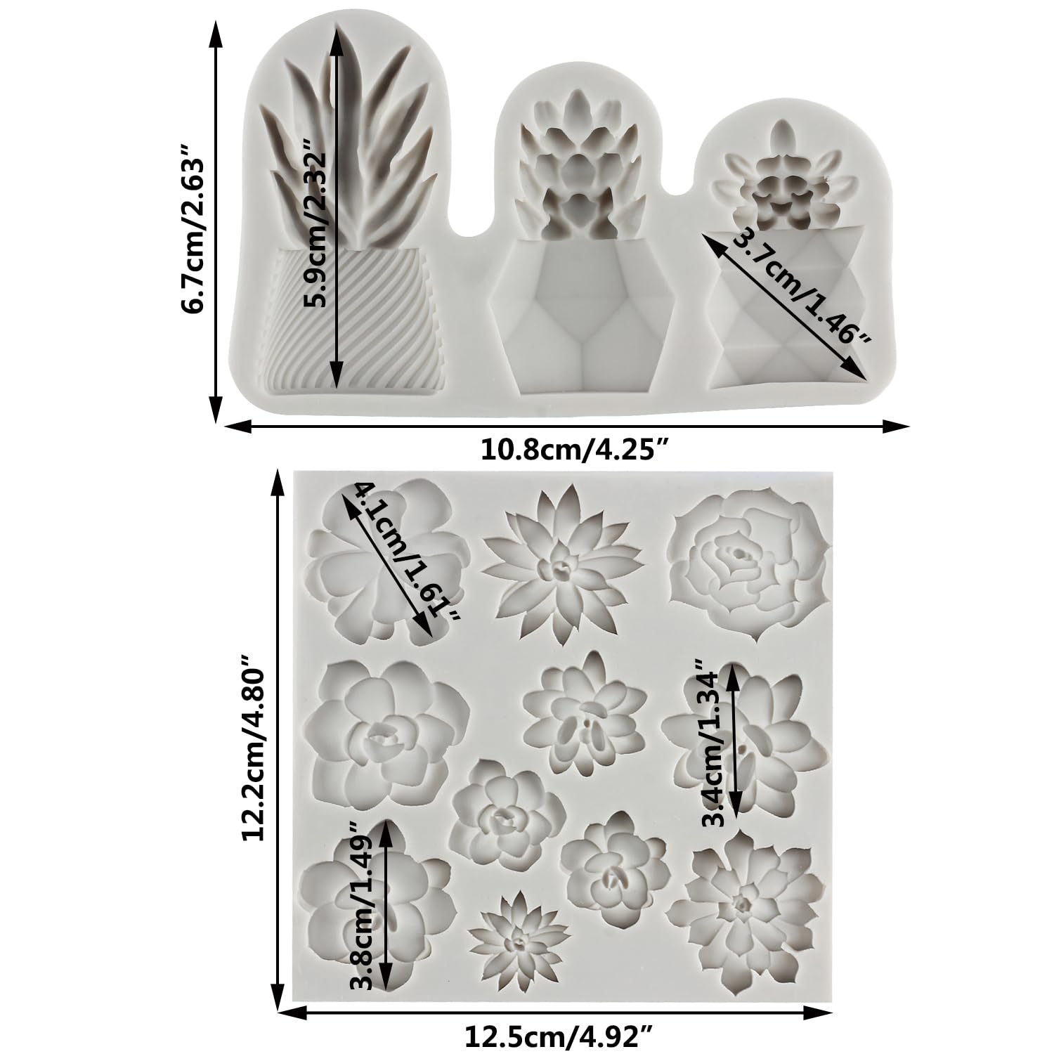 Stampo Silicone Fata Angelo RFGHAC Set Di 2 Stampi In Silicone A Forma Di Fatina A Forma Di Angelo, Per Decorare Torte, Cioccolato, Pasta Di Gomma, Caramelle, Argilla Polimerica Stampo Per Decorazioni