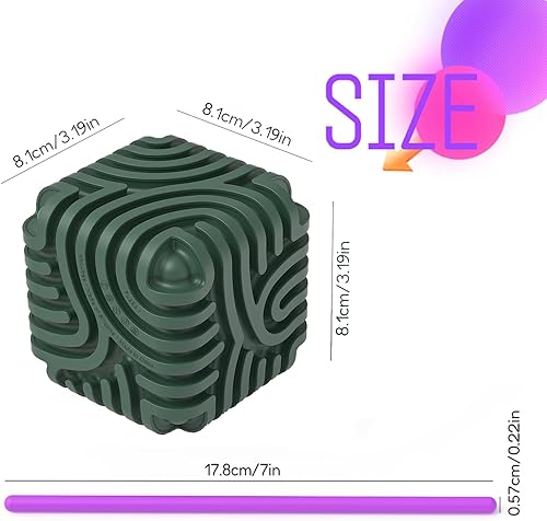 Miniatura 12 de Tablero de actividades sensoriales 3D para niños, juguete de silicona para aliviar el estrés, calmar, concentrarse, TDAH y autismo, juguetes