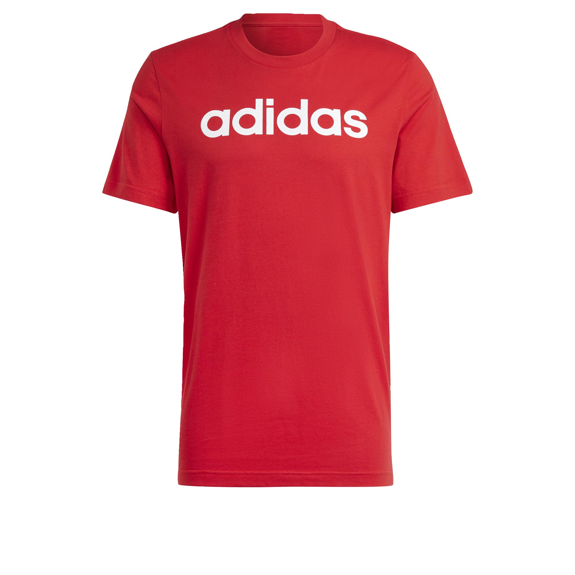 Men's Essentials Single Jersey Linear Embroidered Logo T-Shirt