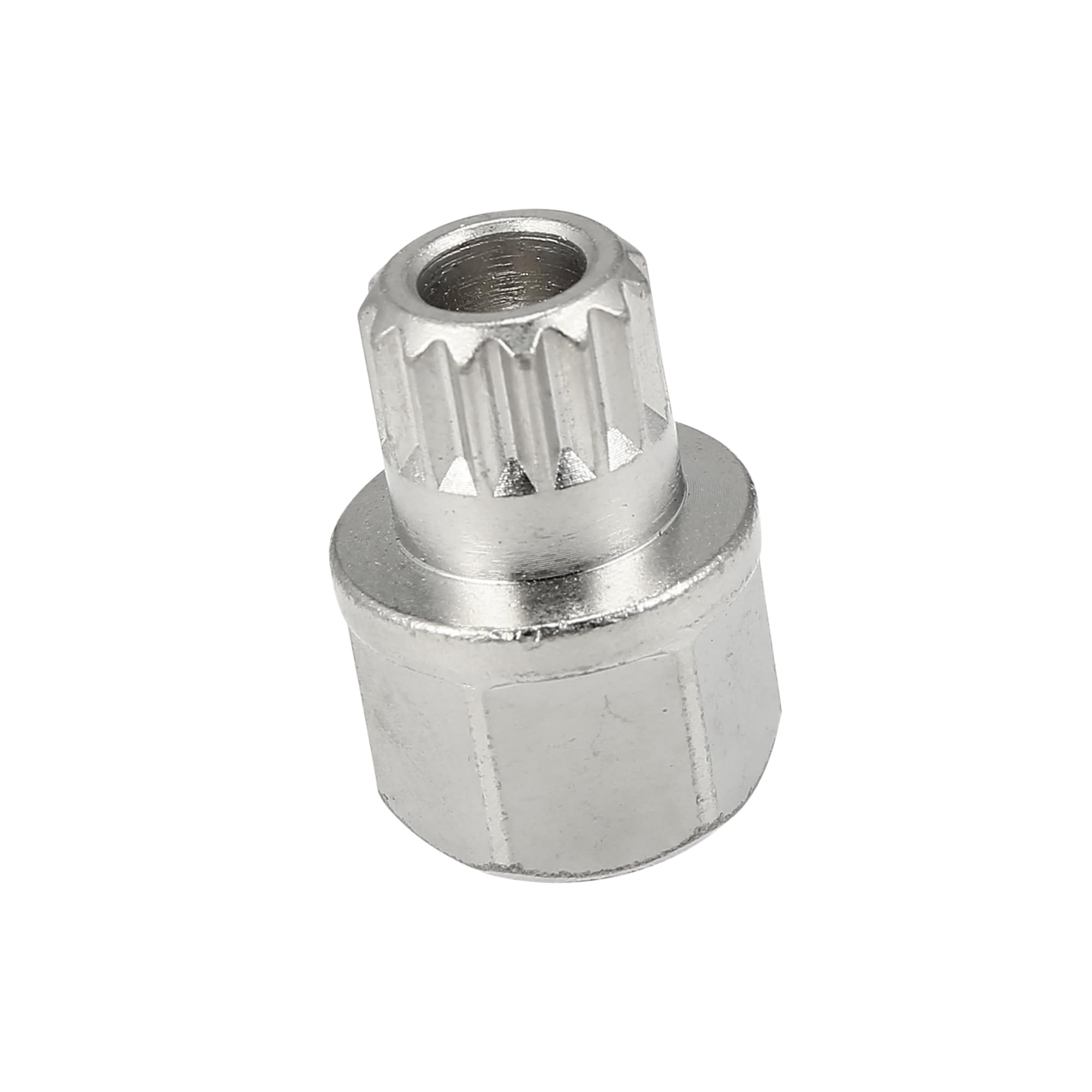 A ABSOPRO 31/15PT Boulon de Verrouillage de Roue Antivol Clé de démontage de Boulon de Verrouillage de Roue pour BMW, Ton argenté
