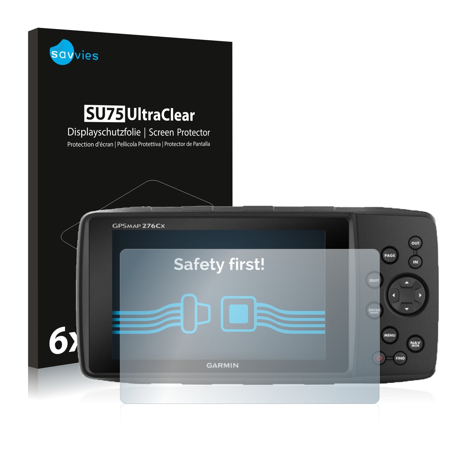 Gard® Screen Protector For GARMIN VIVOACTIVE 6 (pack Of 3) | UK