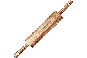 Acacia Wood Rolling Pin for Baking
