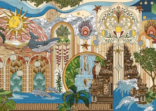 Puzzle 1500 pièces Le jardin des rêves dès Puzzle de qualité supérieure Collection Artiste 12001612 Nathan - vue 4