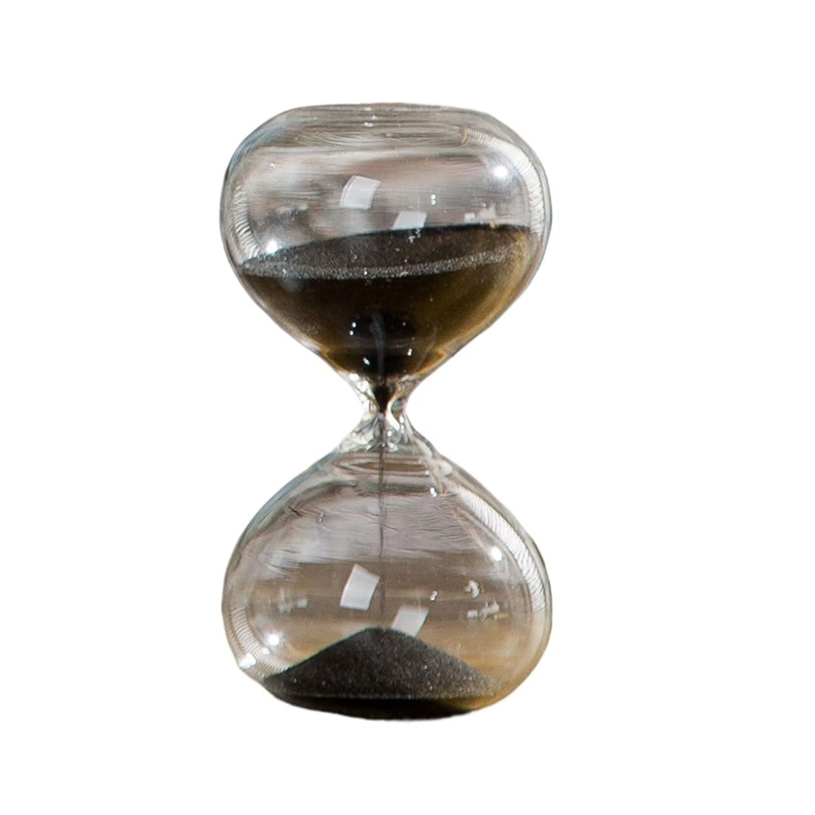 Glas-Sanduhr mit Sanduhr