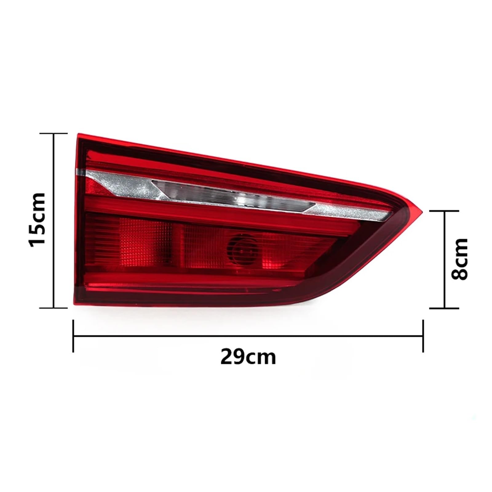 Faros Traseros Para X1 2016-2019, luz LED interior para coche, conjunto de luz trasera, luz de frenos, lámpara de advertencia, parachoques de marcha atrás Automotive Piloto Trasero ( Tamaño : Left Ins
