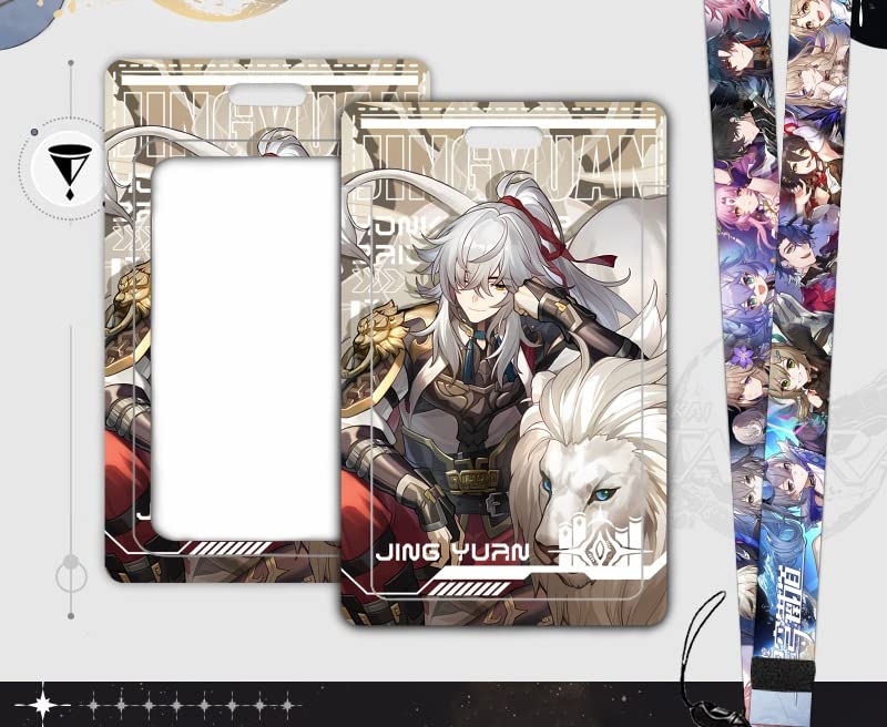honkai star rail card sleeves 1 x Honkai: Star Rail Card Holder Anime Campus Student Meal Card Sleeves  Cute Strap (Style 2) : Amazon.de: Stationery & Office Supplies