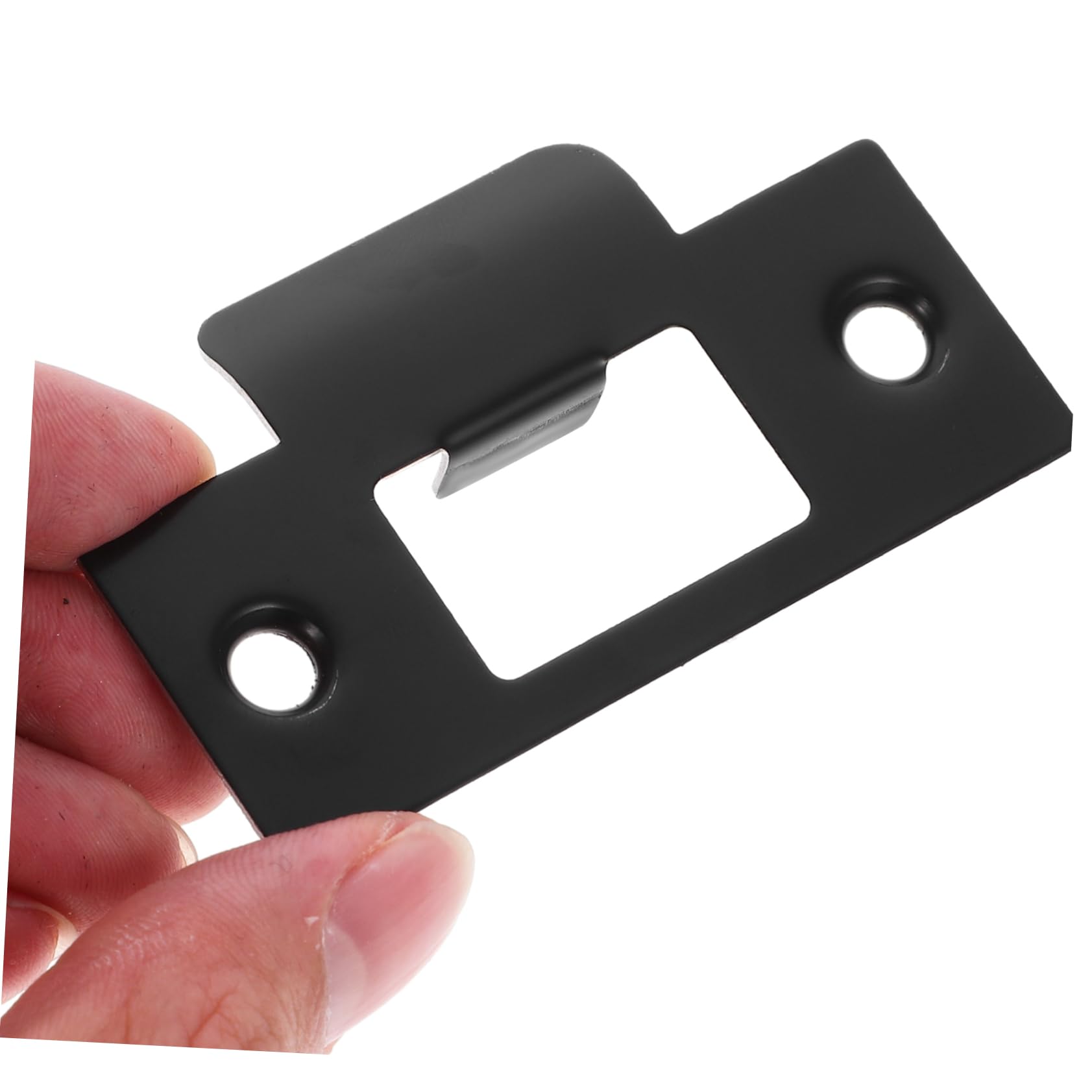 Uonlytech 5 Ensembles Bloc Came Plaque De Coup De Pied De Porte Grève De Porte Serrures À Larder Matériel Verrou Kit D'installation De Pêne Dormant Gâche De Pêne Dormant 4 Pièces * 5