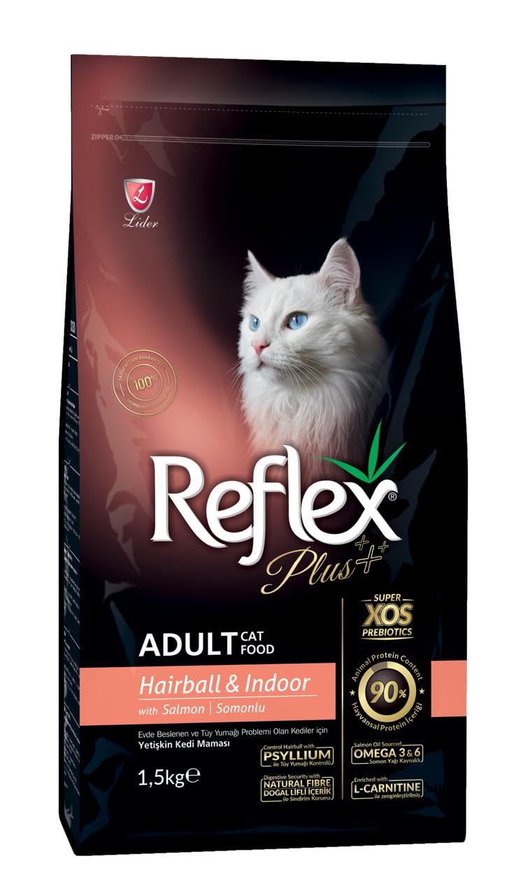 See full amazon price history chart for Reflex+ Adult Hairball & Indoor Salmon 1.5kg Reflex+ Adult Hairball & Indoor Salmon 1.5kg (B0D1R1QX9K) Amazon Price History, Amazon Price Tracker