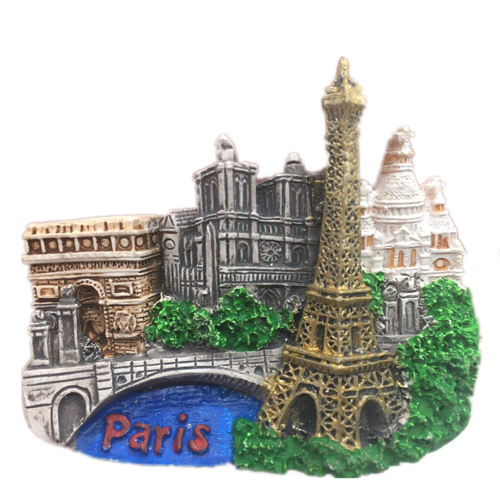 Buy Eiffel Tower Sacred Heart Cathedral Arc de Triomphe Notre Dame de