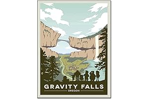 Gravity Falls Poster: Capture the Magic of the Unknown