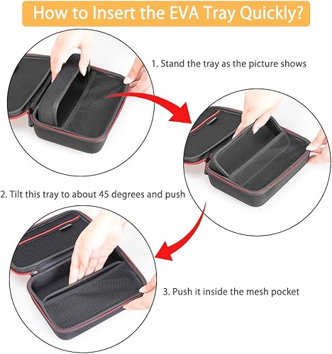 Miniatura 4 de RLSOCO Funda de transporte para cortadora de perros Oneisall, cortadora de pelo para perros Wahl, YABIFECeenwesSminiker, cortaúñas para mascotas,