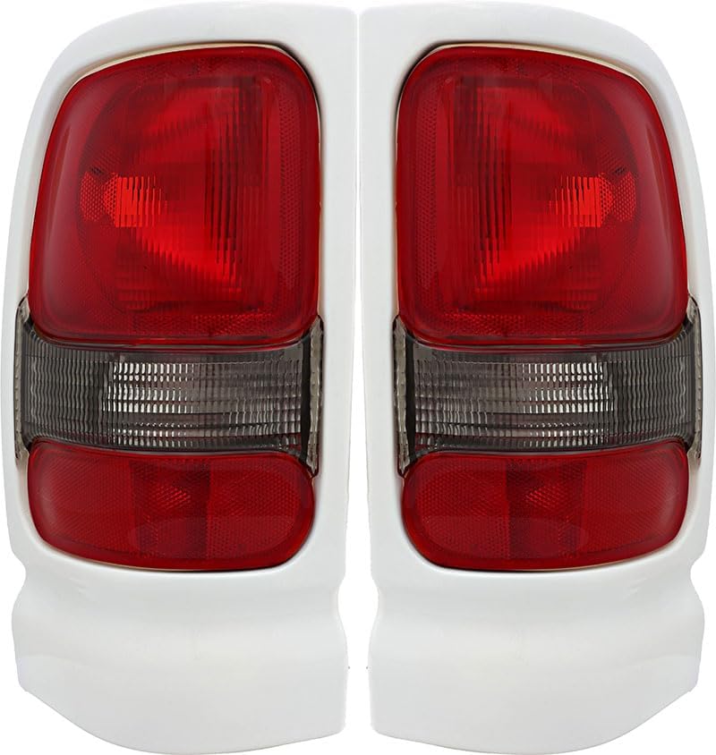 For Dodge Ram 1500 2500 3500 1994 1995 1996 1997 1998 1999 2000 2001 Tail Lights Lamps Set Driver and Passenger Side