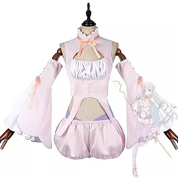 ウィッグ付　かつて魔法少女と悪は敵対していた。　深森白夜　コスプレ衣装 かつて魔法少女と悪は敵対していた。深森白夜 コスプレ衣装