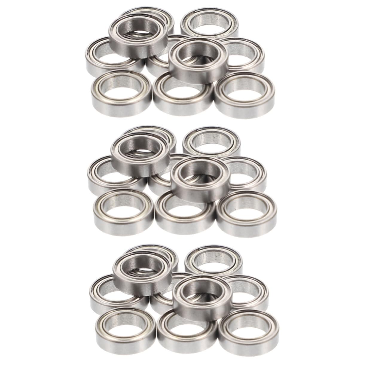 Mobestech 3sets Steel Ball Bearing for Car Modification Deep Groove Ball Bearings 144001 Replacement Parts 10pcs*3