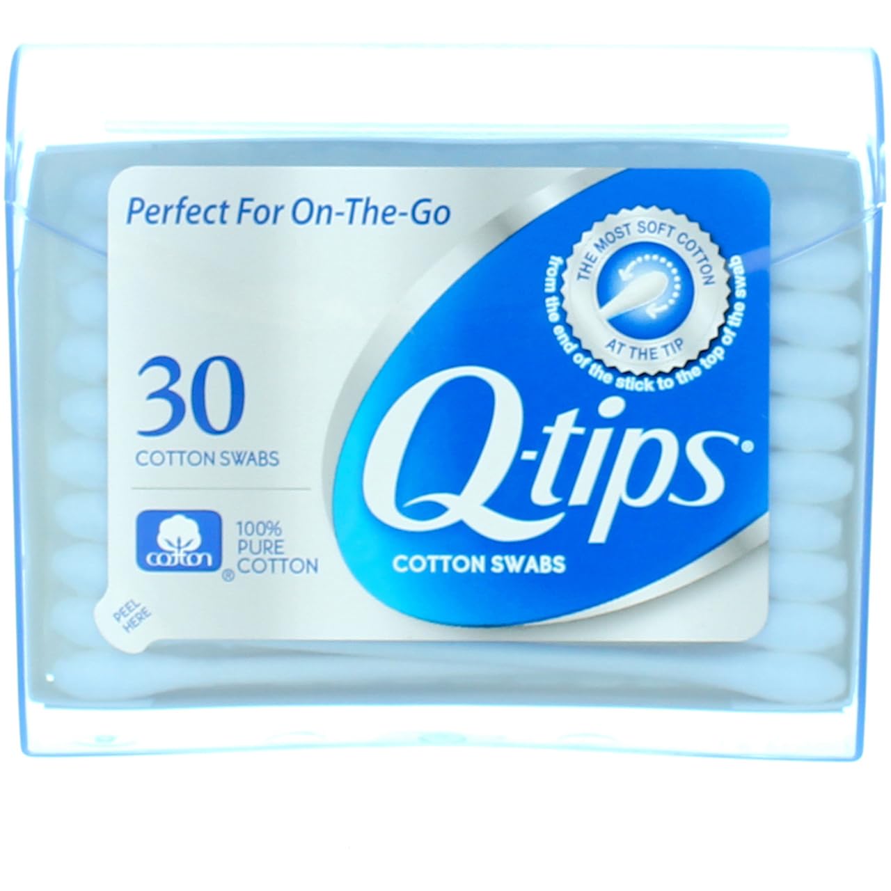 Q-TIPS SWABS Purse Travel Pack 30
