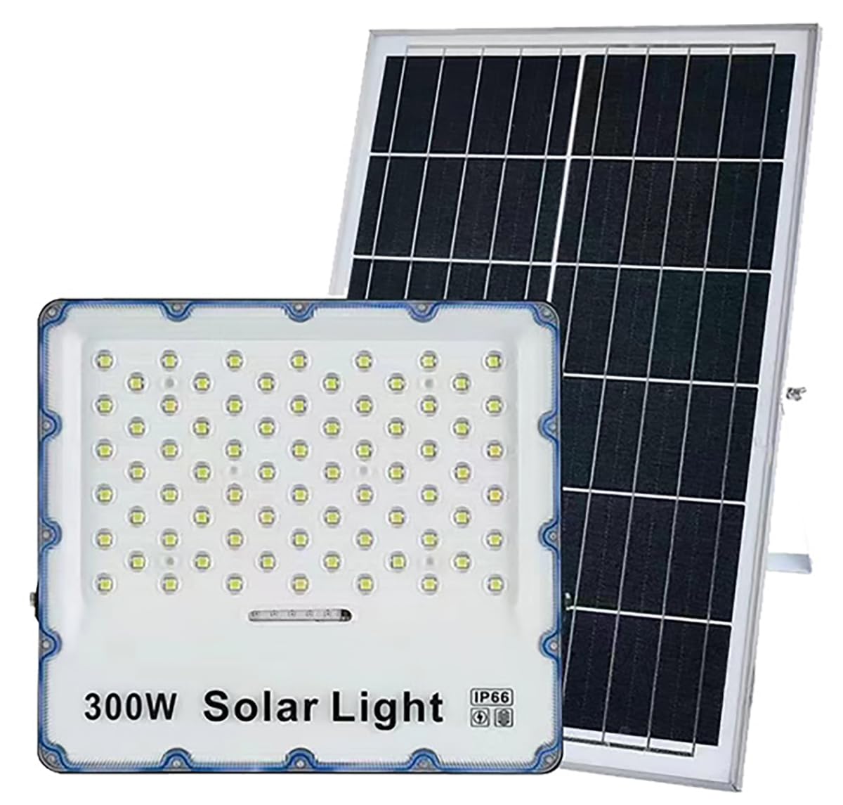 Projecteur solaire LED 300W idéal pour illuminer le jardin et la cour