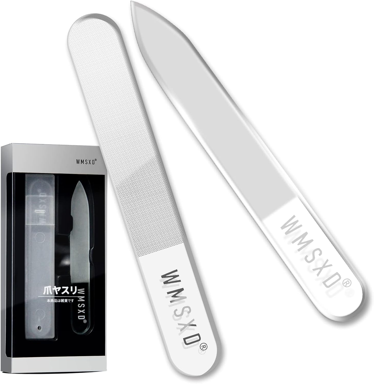 10 Off 爪やすりamp 爪みがき 長さを整える 表面ピカピカ2wayガラス爪ヤスリ 9cm ケース付 Discoversvg Com