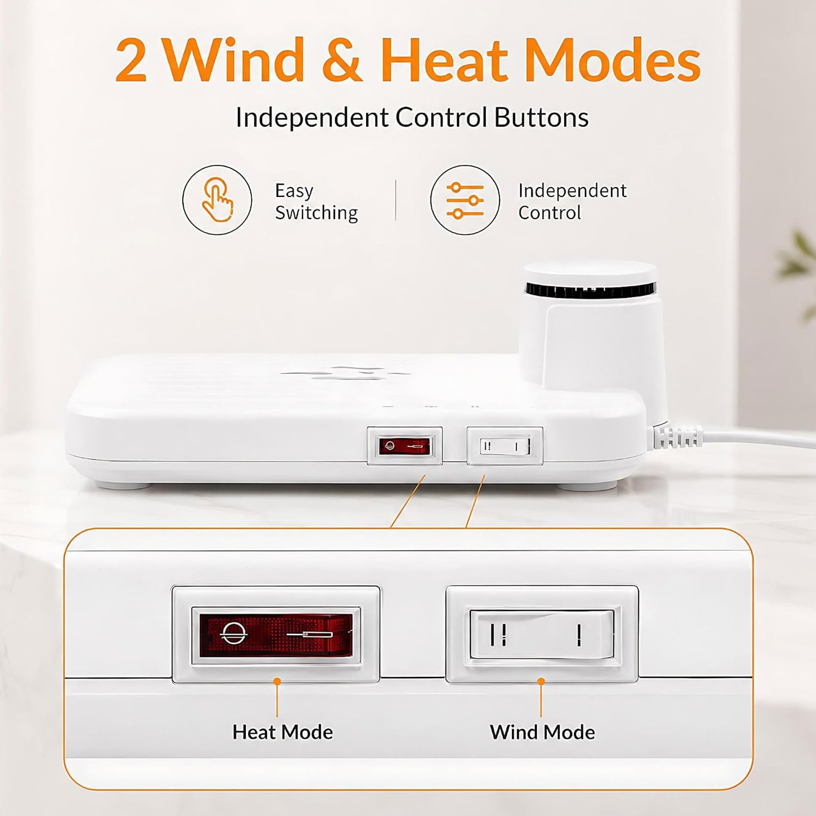 Secador Corporal de 15 000 Rpm y 800 W con Función de Sensor, Secado de Cuerpo Completo Tras La Ducha, 2 Velocidades Ajustables (aire Frío/cálido), Secador de Pie Resistente al Agua para el Baño