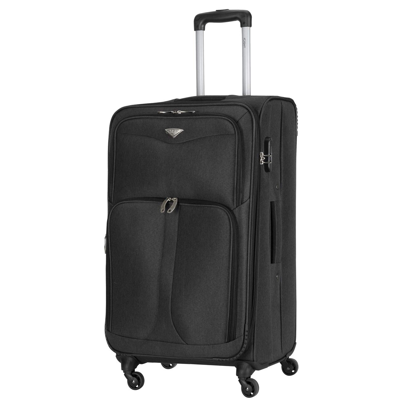 Flight Knight Lightweight 4 Wheel 800D Soft Case Suitcases Anti Crack Cabin & Hold Luggage Options Approved for Over 100 Airlines Including easyJet, BA & Many More! — view 64