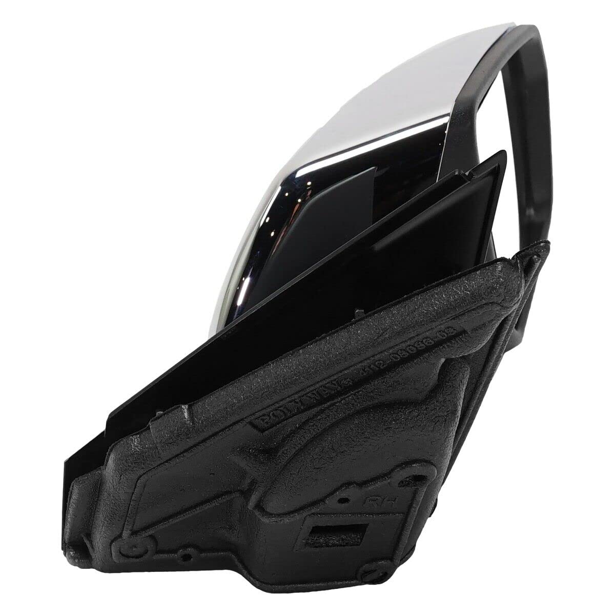 Passenger Side Replacement Mirror Glass Compatible With GMC Terrain 2018-2024, Chevy Equinox 2018-2024, Heated With Blind Spot Detection, W/o Auto Dimming, 23406431, RH