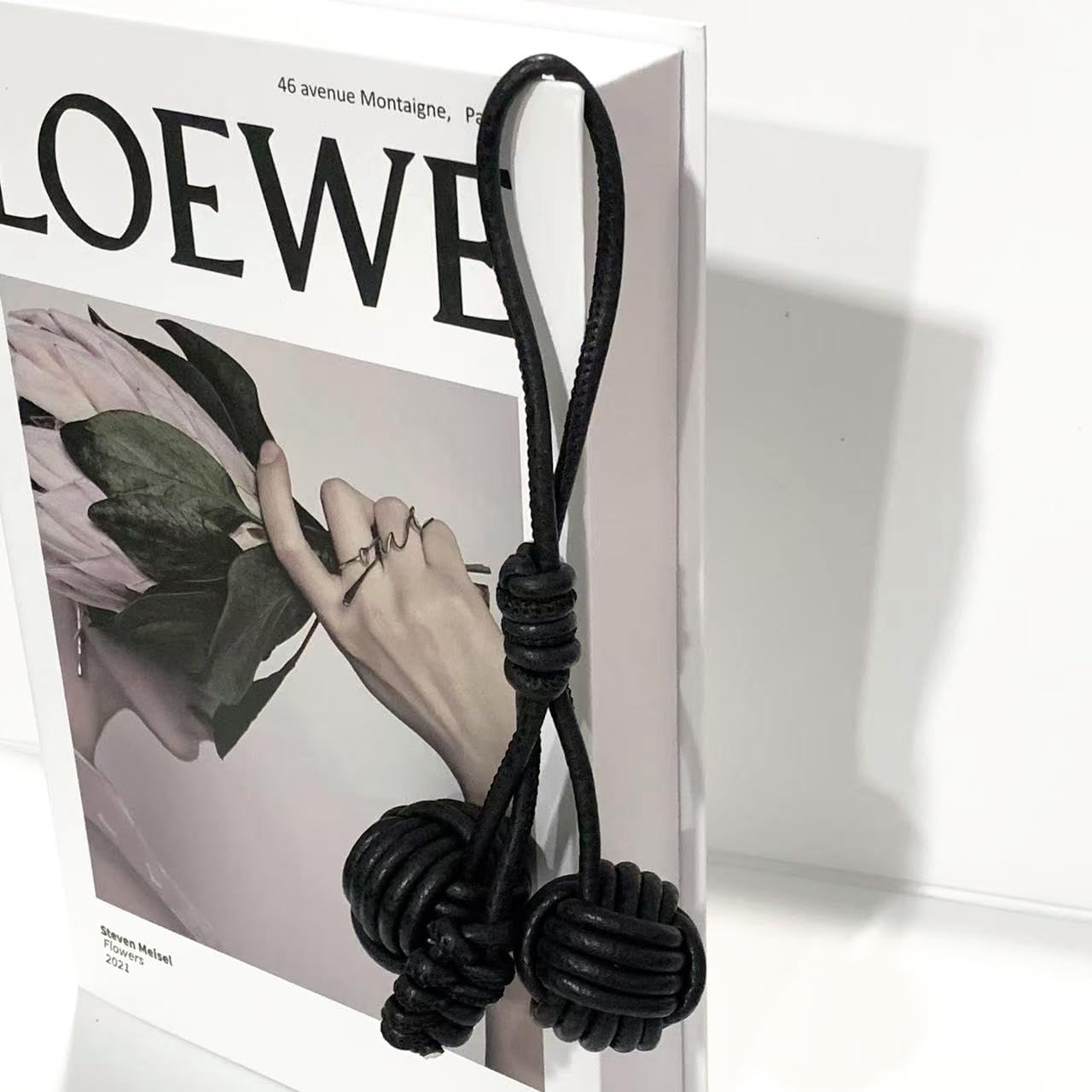 Cute Bag Charms for Women Men Stylish Braided PU Leather Rope Knot Keychain for Handbag Birthday Christmas Gift - Image 4