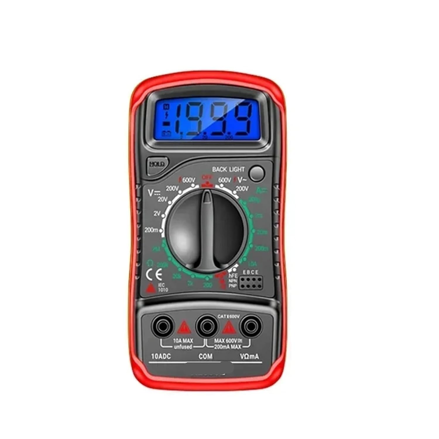 XL830L Handheld Digital Multimeter AC/DC Amperemeter(XL830L No Sheath)