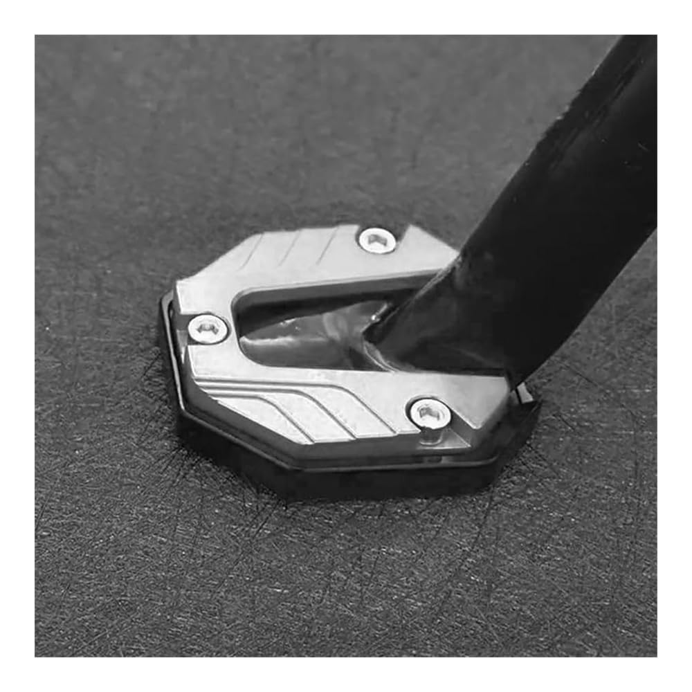 Ashata Support De Béquille De Moto Plaque De Support Latérale De Moto