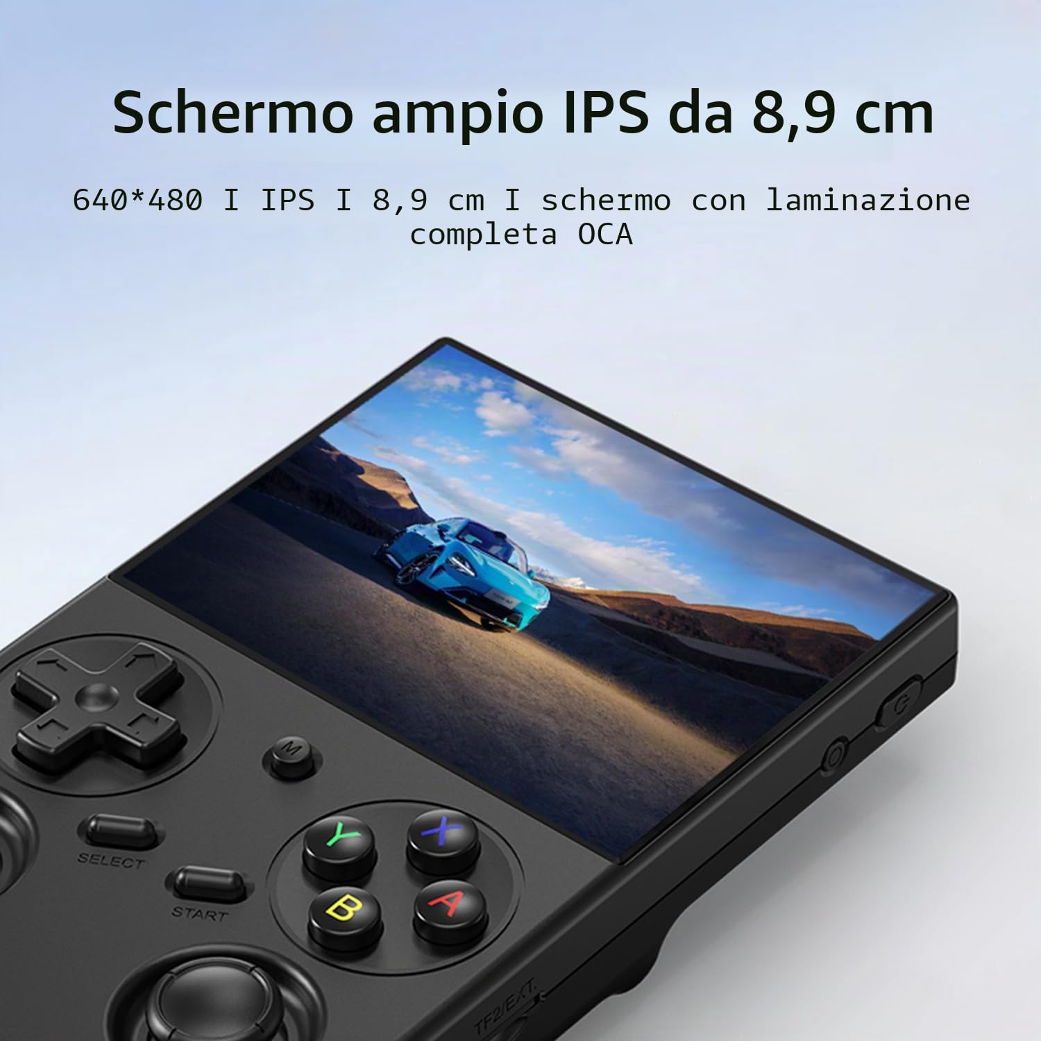 RG35XX Pro Console di gioco portatile retrò schermo IPS da 3,5 pollici scheda di gioco da 64 GB RG35XX Pro Linux OS Player batteria da 3200 mAh compatibile con Bluetooth WiFi RG35XXPro Nero