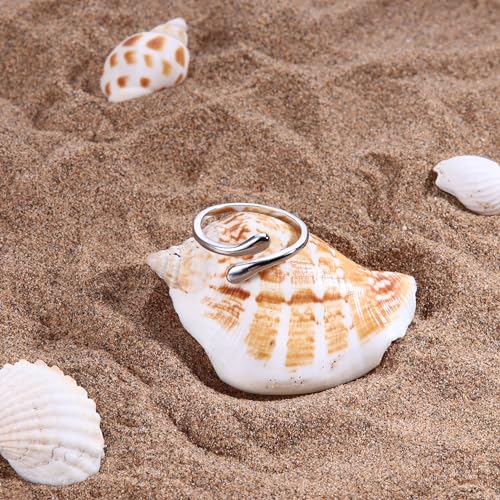 Image of Milacolato 925 Sterling Silver Toe Rings for Women 18K White Gold Plated Arrow Heart Infinity Vintage Celtic Knot Teardrop Daisy Flower Stylish Toe Rings Adjustable Toe Band Rings Summer Beach Foot Jewelry