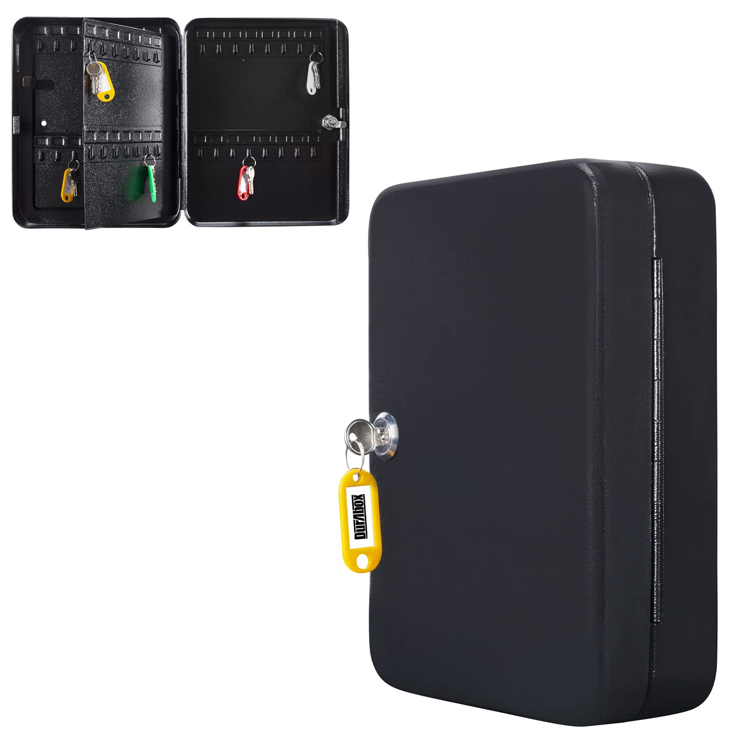 Buy Durabox Key Safe Storage with Key Lock (60 Keys, Black