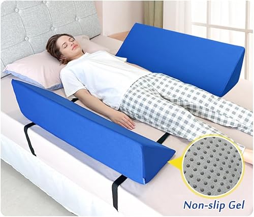 AOSSA Barandilla de cama de espuma para adultos mayores, barandillas de seguridad, almohadillas de riel lateral de cama suave, almohadillas de riel