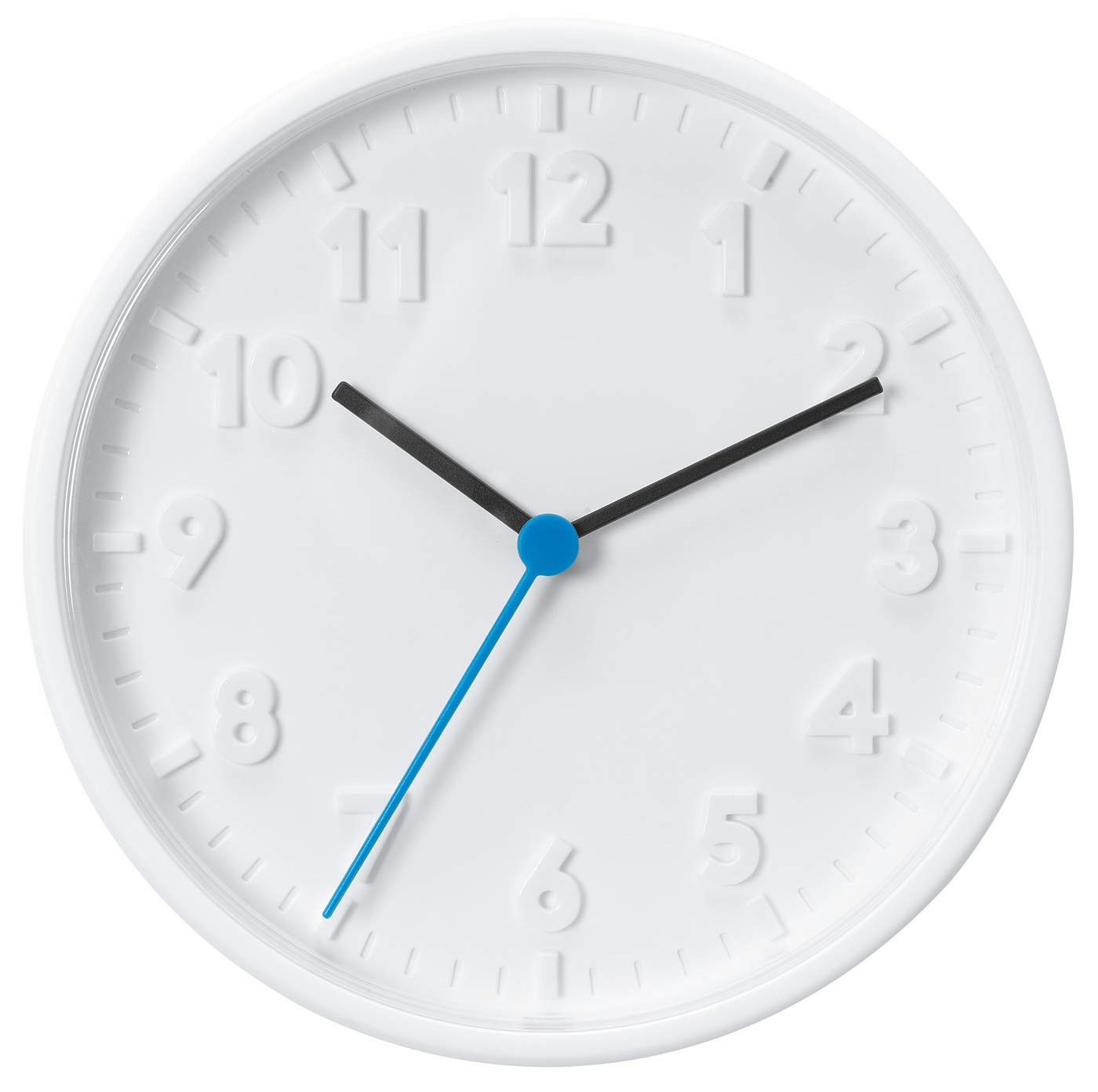 Ikea Stomma Wall Clock White 00374136 Size 7 Amazonin Home Kitchen