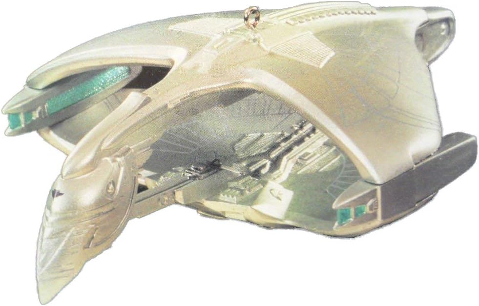 Star Trek The Next Generation 1995 Romulan Warbird Light up Ornament