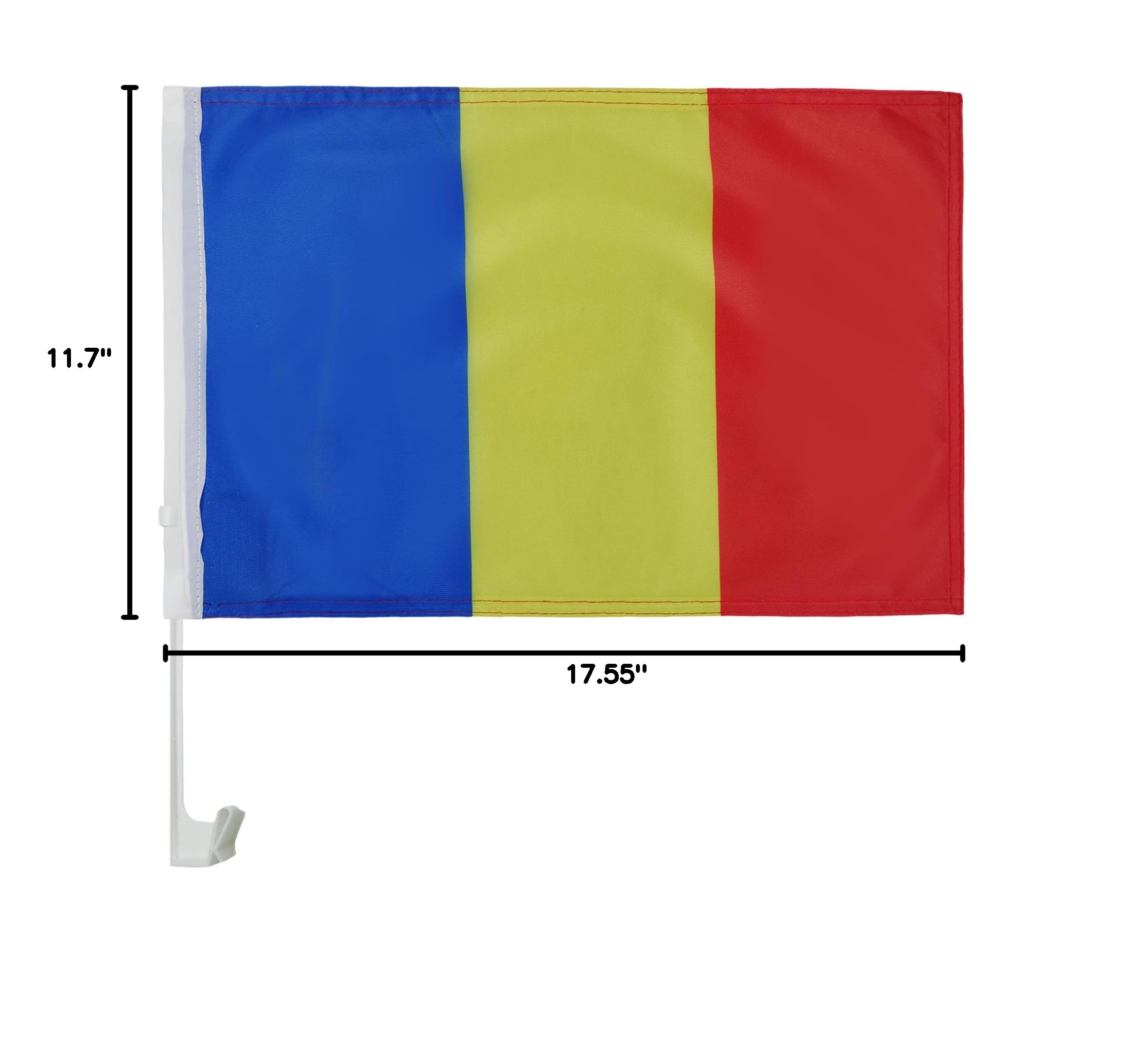 AZ FLAG South Africa Car Flag 18'' x 12'' - South African Car flags 30 x 45cm - Banner 18x12 INCHES PLASTIC STICK — view 218