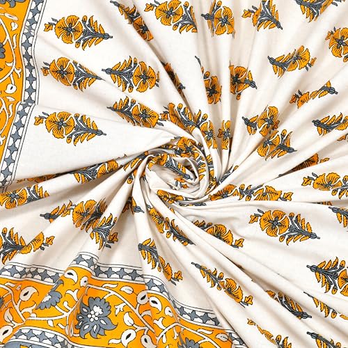 Image of Skin Friendly bedsheet Double Size Bed Cotton bedsheets for Double Size Bed, 1 Double Size bedsheet Cotton with Pillow Cover Set of 2 | 240 TC Soft Bed Sheet Double Size
