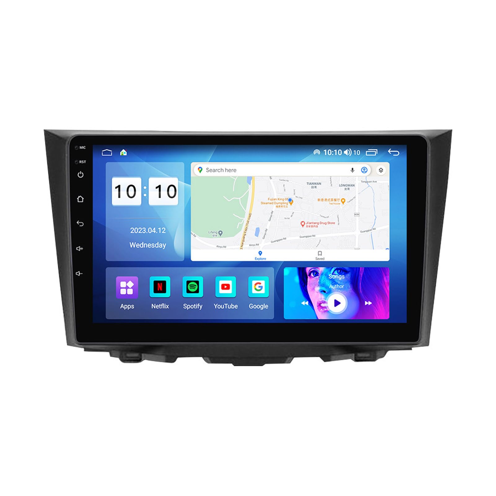 Pantalla de coche de 9 pulgadas para Suzuki Kizashi: viaja conectado con Carplay y Wifi