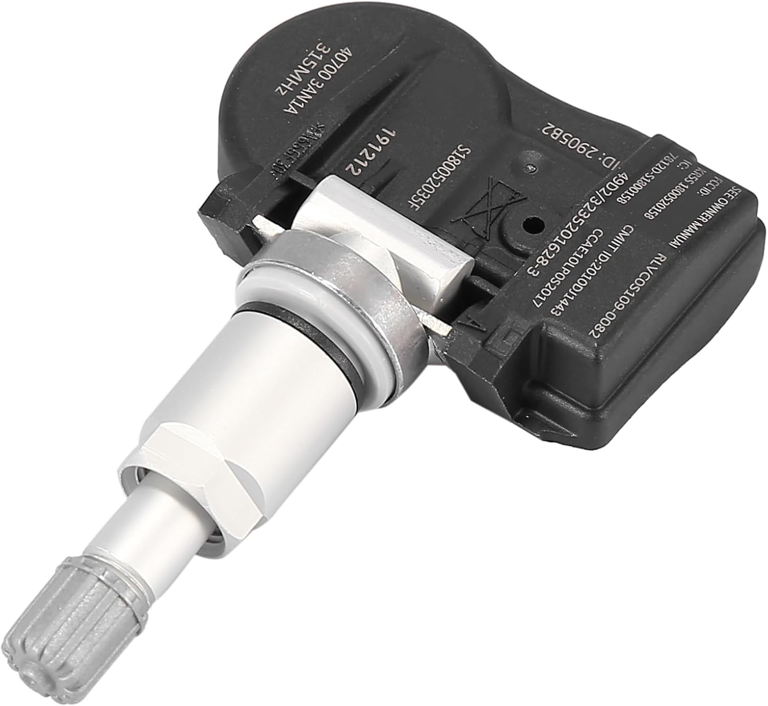 X AUTOHAUX 40700-3AN1A Tire Pressure Monitoring System Sensor TPMS Sensor 315MHz for Nissan Sentra 2013-2018 Versa 2012-2018 Leaf 2013-2017