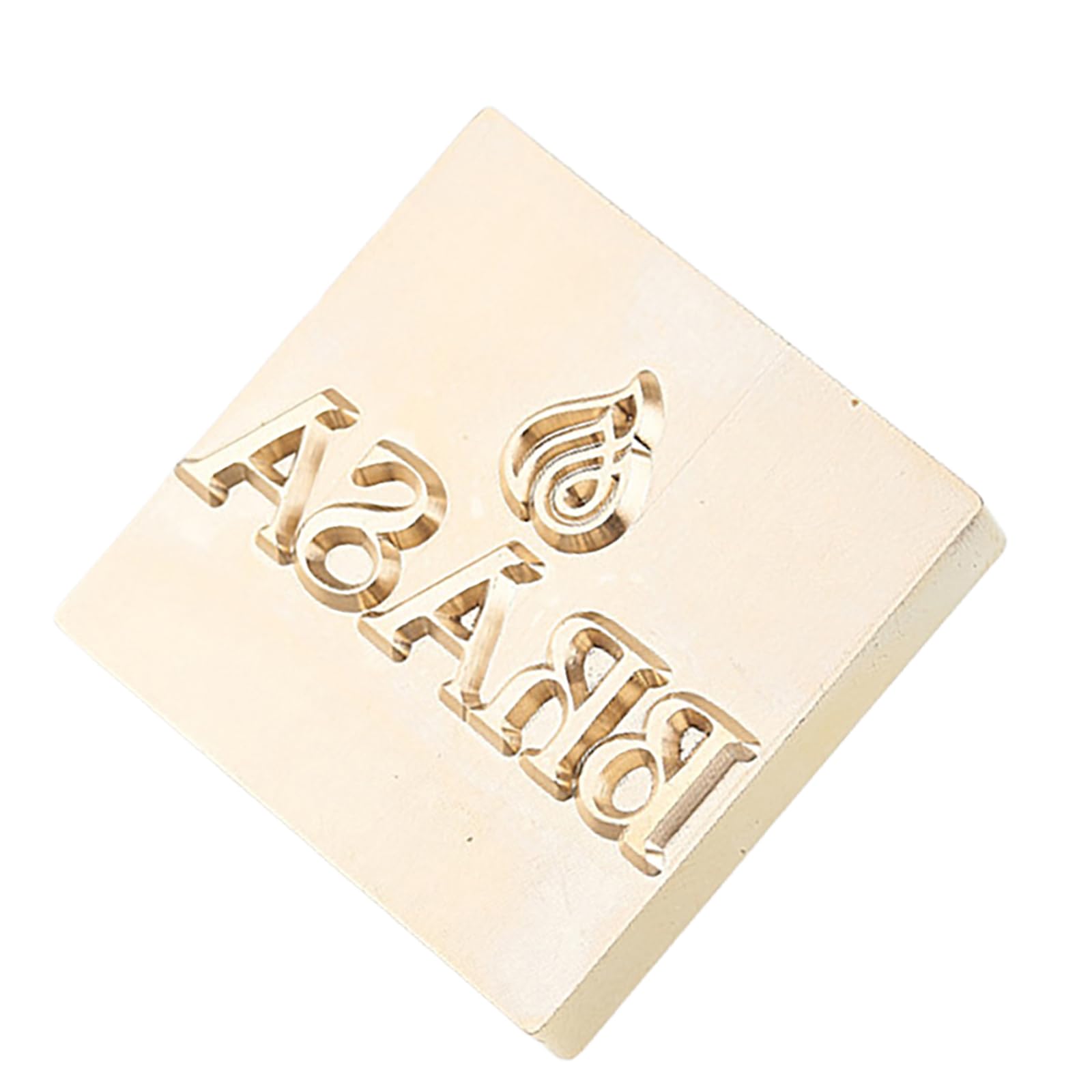 Buxuaaaa Stamp Head Sealing Stamp Head with Vintage Pattern for Seal Letter Envelope Invitation Package Decoration Decorative Brass
