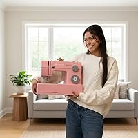 Vista 9 de SINGER® Máquina de coser de alta velocidad 4411 resistente (rosa) + accesorios 11 puntadas integradas que ofrecen 69 aplicaciones de puntada 60%