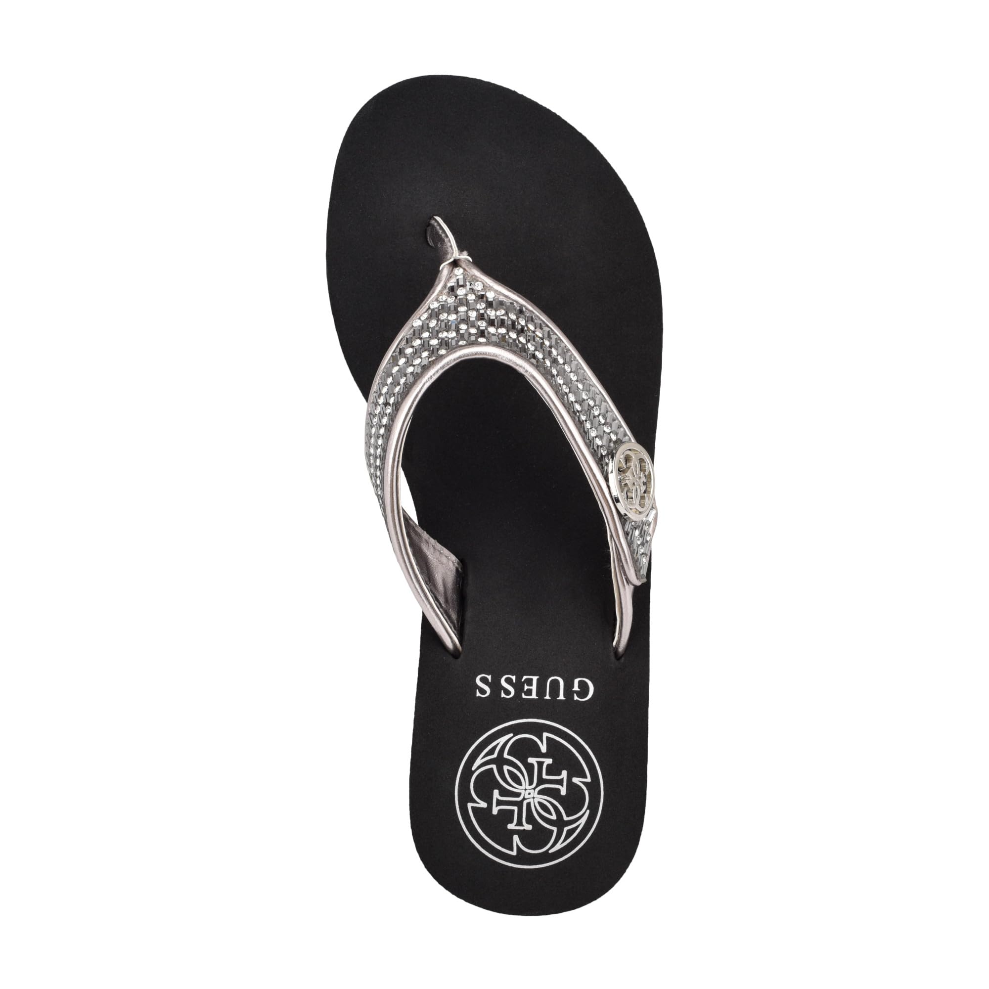 GUESS Women's Gwsarraly4 Flip-Flop