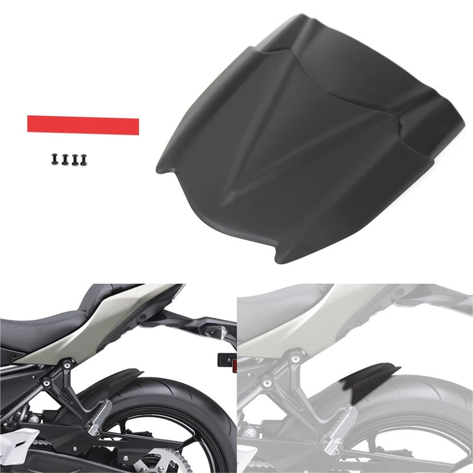 Amazon | Z650 Z650RS用 NINJA650 2017-2025 オートバイリアフェンダー