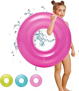 Inflatable Pool Floats Rubber Ring for Kids Adults,Swimming Ring Tube,Girls Boys Inflatable Pool Ring Swim Ring Floaties,Pool Inflatables for Adults Kids Swimming Pool Toys Summer Beach Water Party