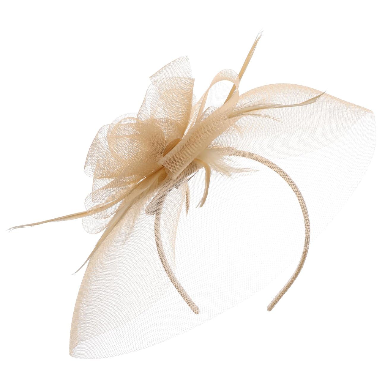 CAPPELLISHOP Crynol Fascinator Cappello da Cerimonia Decorazione Capelli Prodotto in Italia Donna Primavera Estate
