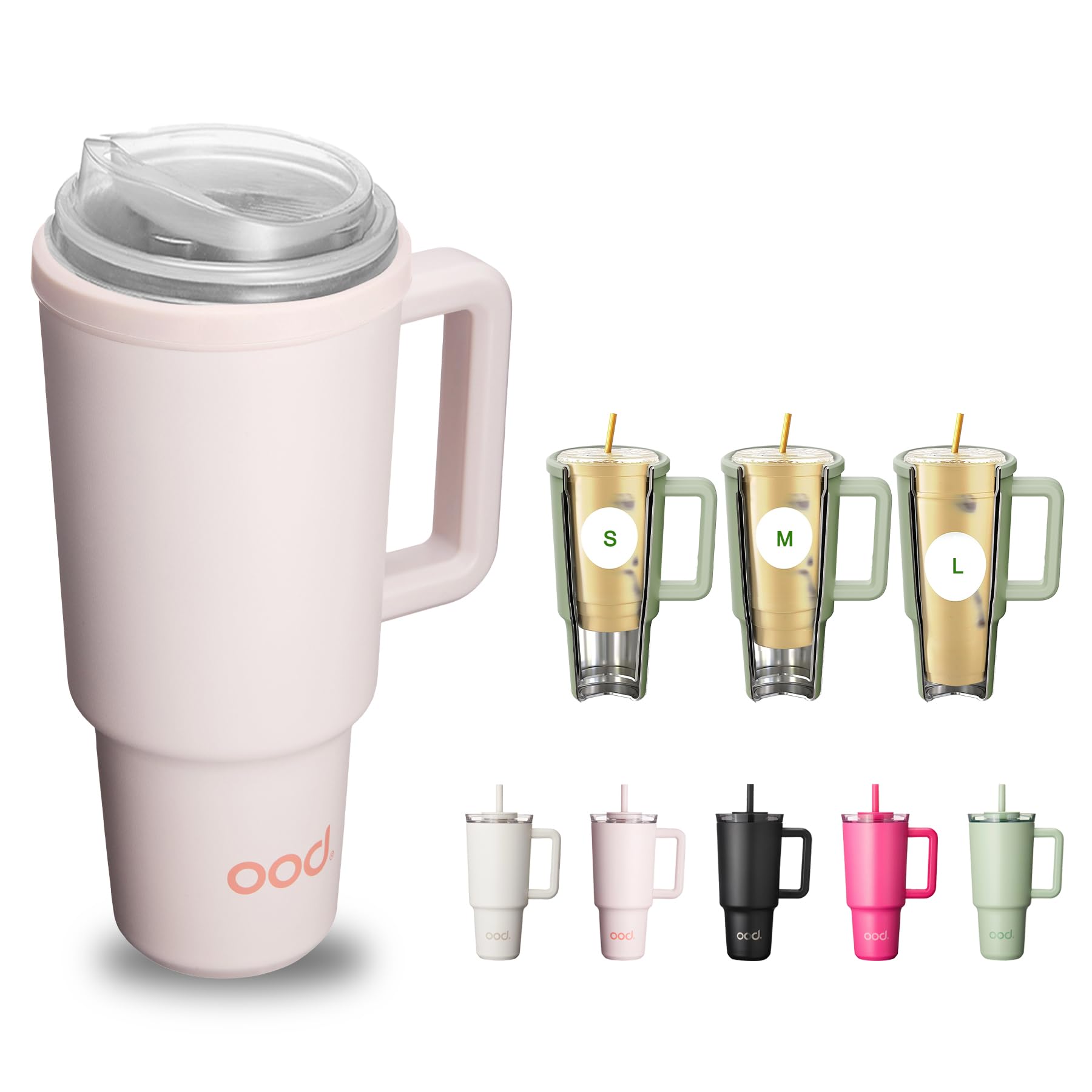 Amazon.com: OOD OniVerso 40 oz Stainless Steel Insulated Tumbler
