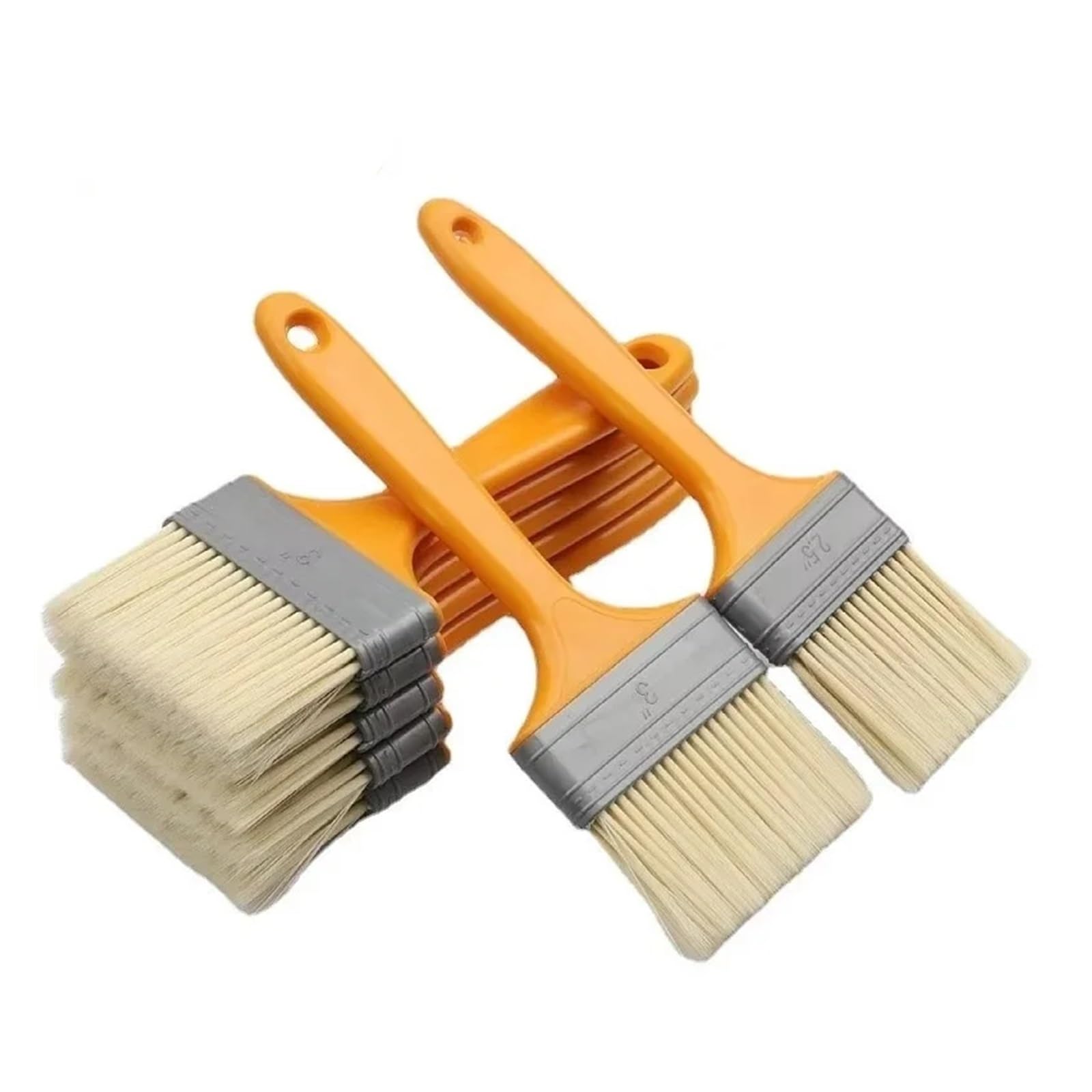 Acrylfarbe Pinsel for Wand- und Möbelanstrich Acrylfarben-Sets mit Pinseln(B-3 inch)