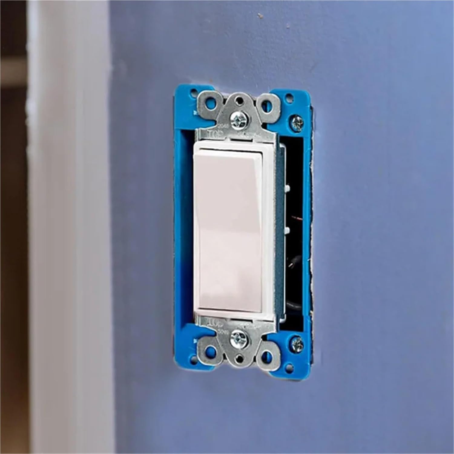 Outlet Box Extender Electrical Box Extender,1/2In Single Gang Receptacle Outlet Extenders Junction for Electrical Power Socket Switch(18pcs)