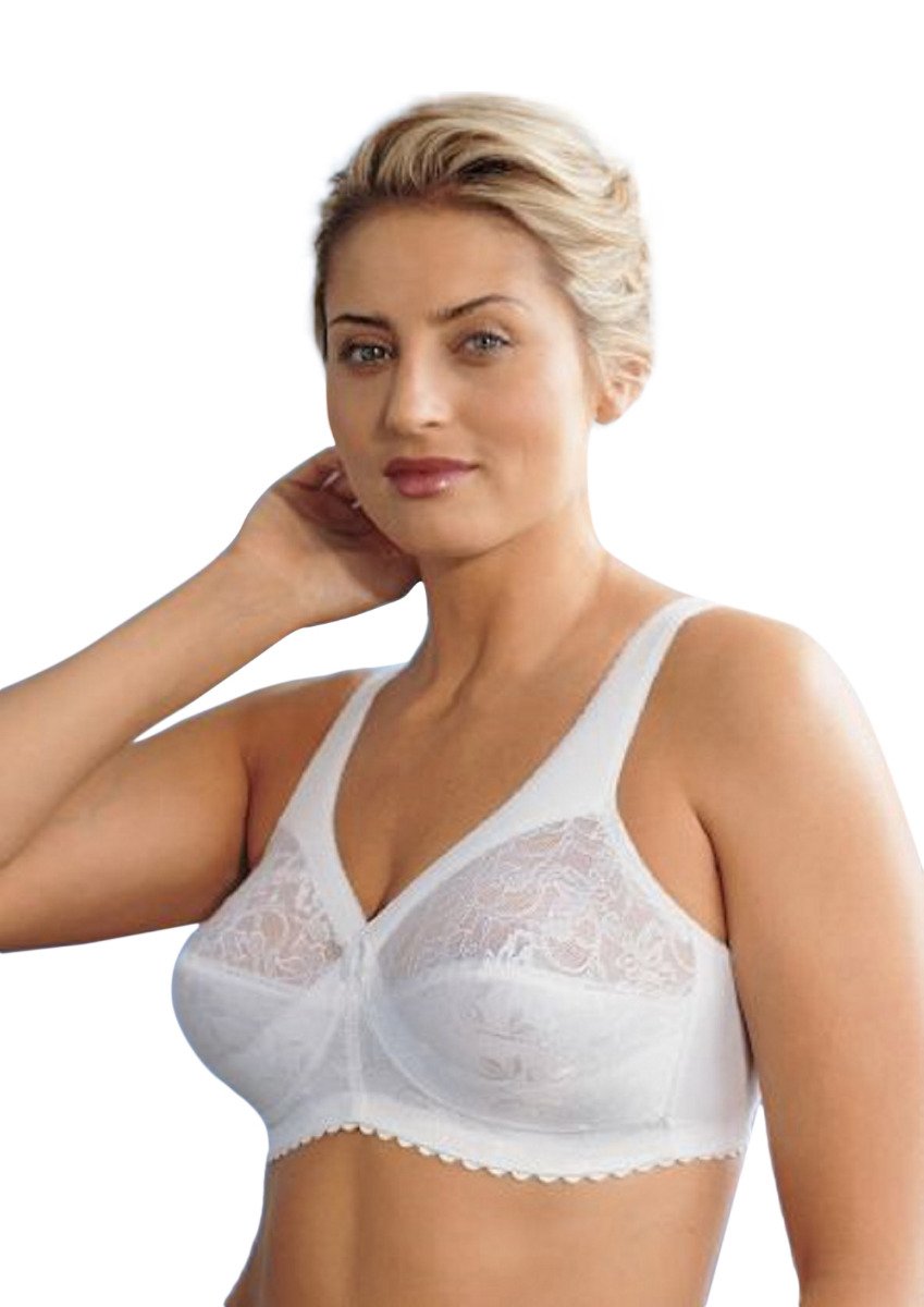 Glamorise Womens MagicLift Cotton Support Bra Wirefree #1001