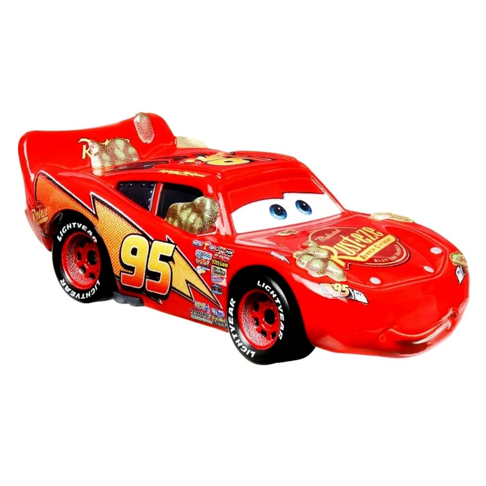 Disney Pixar Cars 1:55 Die Cast - Cactus Lightning McQueen, 20.32 cm x 8.89 cm x 8.89 cm - Image 3